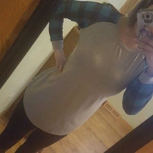 Long Sleeve Buffalo Plaid Tee